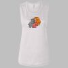 Ladies' Bella Flowy Scoop Muscle Tank Thumbnail