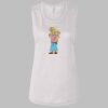 Ladies' Bella Flowy Scoop Muscle Tank Thumbnail