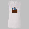 Ladies' Bella Flowy Scoop Muscle Tank Thumbnail