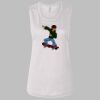Ladies' Bella Flowy Scoop Muscle Tank Thumbnail