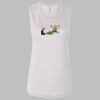 Ladies' Bella Flowy Scoop Muscle Tank Thumbnail