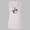 Ladies' Bella Flowy Scoop Muscle Tank Thumbnail