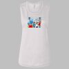 Ladies' Bella Flowy Scoop Muscle Tank Thumbnail