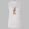 Ladies' Bella Flowy Scoop Muscle Tank Thumbnail