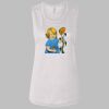 Ladies' Bella Flowy Scoop Muscle Tank Thumbnail
