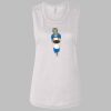 Ladies' Bella Flowy Scoop Muscle Tank Thumbnail