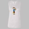 Ladies' Bella Flowy Scoop Muscle Tank Thumbnail