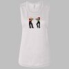 Ladies' Bella Flowy Scoop Muscle Tank Thumbnail