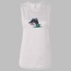 Ladies' Bella Flowy Scoop Muscle Tank Thumbnail