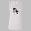 Ladies' Bella Flowy Scoop Muscle Tank Thumbnail