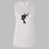 Ladies' Bella Flowy Scoop Muscle Tank Thumbnail