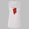 Ladies' Bella Flowy Scoop Muscle Tank Thumbnail