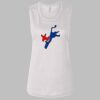Ladies' Bella Flowy Scoop Muscle Tank Thumbnail