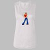 Ladies' Bella Flowy Scoop Muscle Tank Thumbnail
