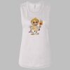 Ladies' Bella Flowy Scoop Muscle Tank Thumbnail