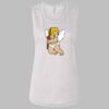 Ladies' Bella Flowy Scoop Muscle Tank Thumbnail