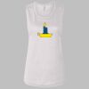 Ladies' Bella Flowy Scoop Muscle Tank Thumbnail