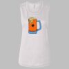 Ladies' Bella Flowy Scoop Muscle Tank Thumbnail