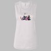 Ladies' Bella Flowy Scoop Muscle Tank Thumbnail