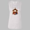 Ladies' Bella Flowy Scoop Muscle Tank Thumbnail