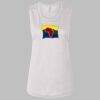 Ladies' Bella Flowy Scoop Muscle Tank Thumbnail