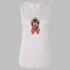 Ladies' Bella Flowy Scoop Muscle Tank Thumbnail