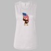 Ladies' Bella Flowy Scoop Muscle Tank Thumbnail