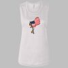 Ladies' Bella Flowy Scoop Muscle Tank Thumbnail