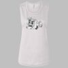Ladies' Bella Flowy Scoop Muscle Tank Thumbnail