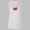 Ladies' Bella Flowy Scoop Muscle Tank Thumbnail