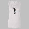 Ladies' Bella Flowy Scoop Muscle Tank Thumbnail