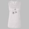 Ladies' Bella Flowy Scoop Muscle Tank Thumbnail