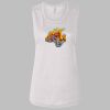Ladies' Bella Flowy Scoop Muscle Tank Thumbnail