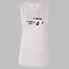 Ladies' Bella Flowy Scoop Muscle Tank Thumbnail
