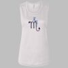 Ladies' Bella Flowy Scoop Muscle Tank Thumbnail