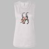 Ladies' Bella Flowy Scoop Muscle Tank Thumbnail