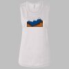 Ladies' Bella Flowy Scoop Muscle Tank Thumbnail