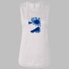 Ladies' Bella Flowy Scoop Muscle Tank Thumbnail