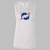 Ladies' Bella Flowy Scoop Muscle Tank Thumbnail