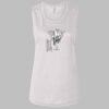 Ladies' Bella Flowy Scoop Muscle Tank Thumbnail