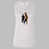 Ladies' Bella Flowy Scoop Muscle Tank Thumbnail