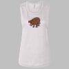 Ladies' Bella Flowy Scoop Muscle Tank Thumbnail