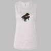Ladies' Bella Flowy Scoop Muscle Tank Thumbnail