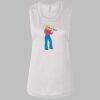 Ladies' Bella Flowy Scoop Muscle Tank Thumbnail
