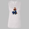 Ladies' Bella Flowy Scoop Muscle Tank Thumbnail