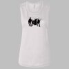 Ladies' Bella Flowy Scoop Muscle Tank Thumbnail
