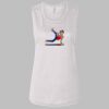 Ladies' Bella Flowy Scoop Muscle Tank Thumbnail