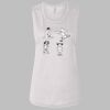 Ladies' Bella Flowy Scoop Muscle Tank Thumbnail