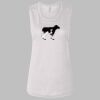 Ladies' Bella Flowy Scoop Muscle Tank Thumbnail