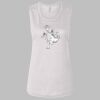 Ladies' Bella Flowy Scoop Muscle Tank Thumbnail